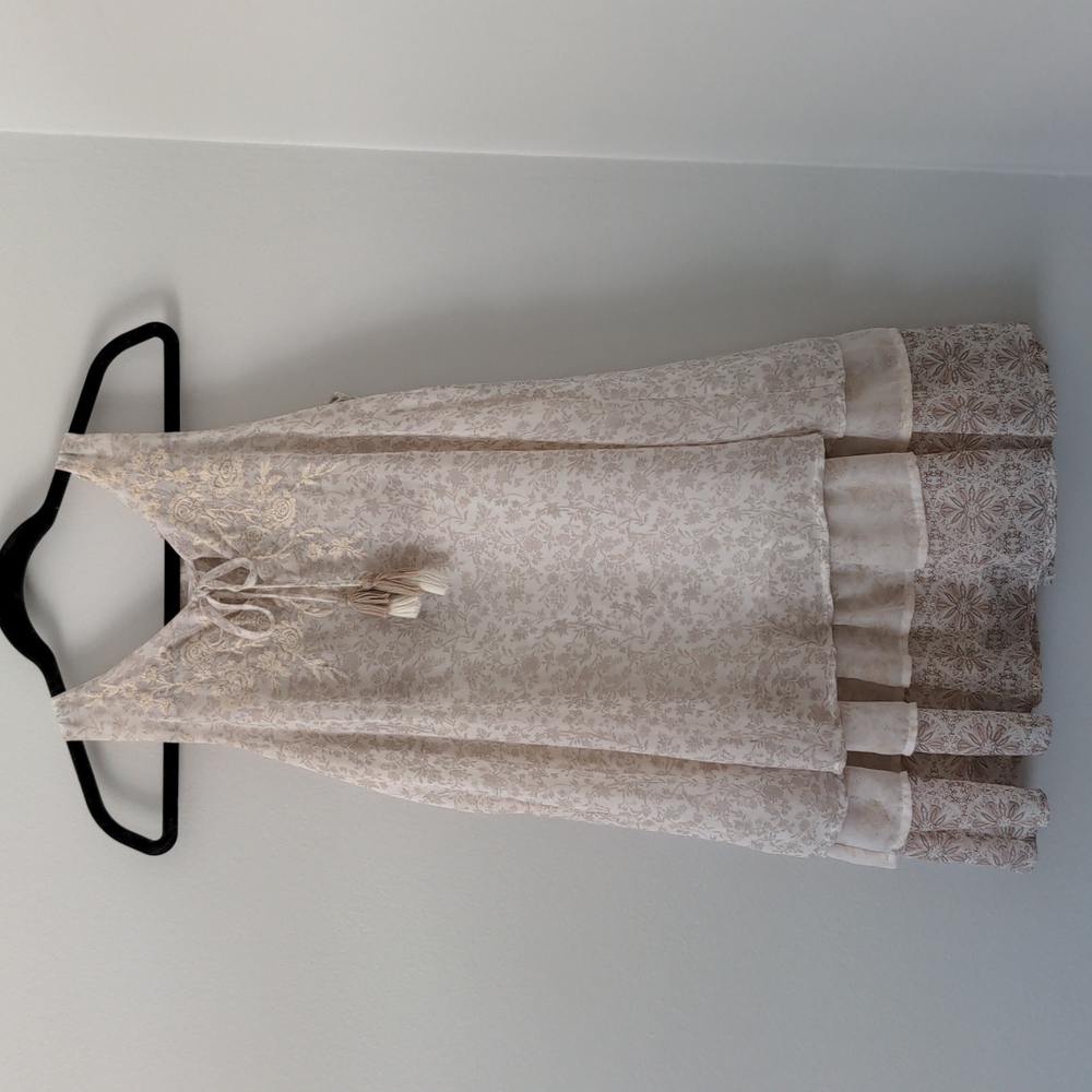 Xhiliration Boho Mini Dress